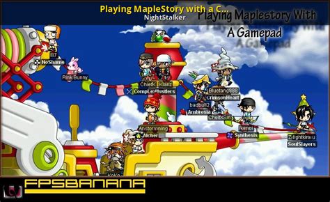 maplestory console|maplestory with controller.